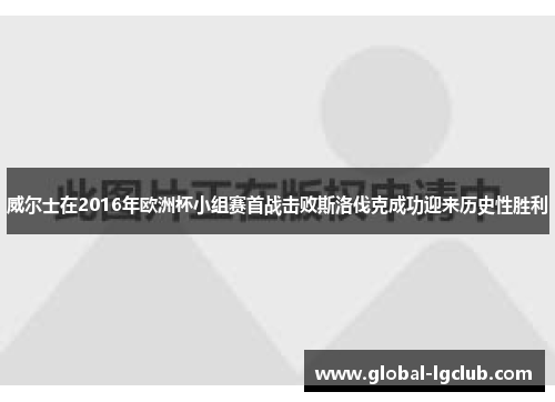 威尔士在2016年欧洲杯小组赛首战击败斯洛伐克成功迎来历史性胜利 威尔士在2016年欧洲杯小组赛首战击败斯洛伐克成功迎来历史性胜利